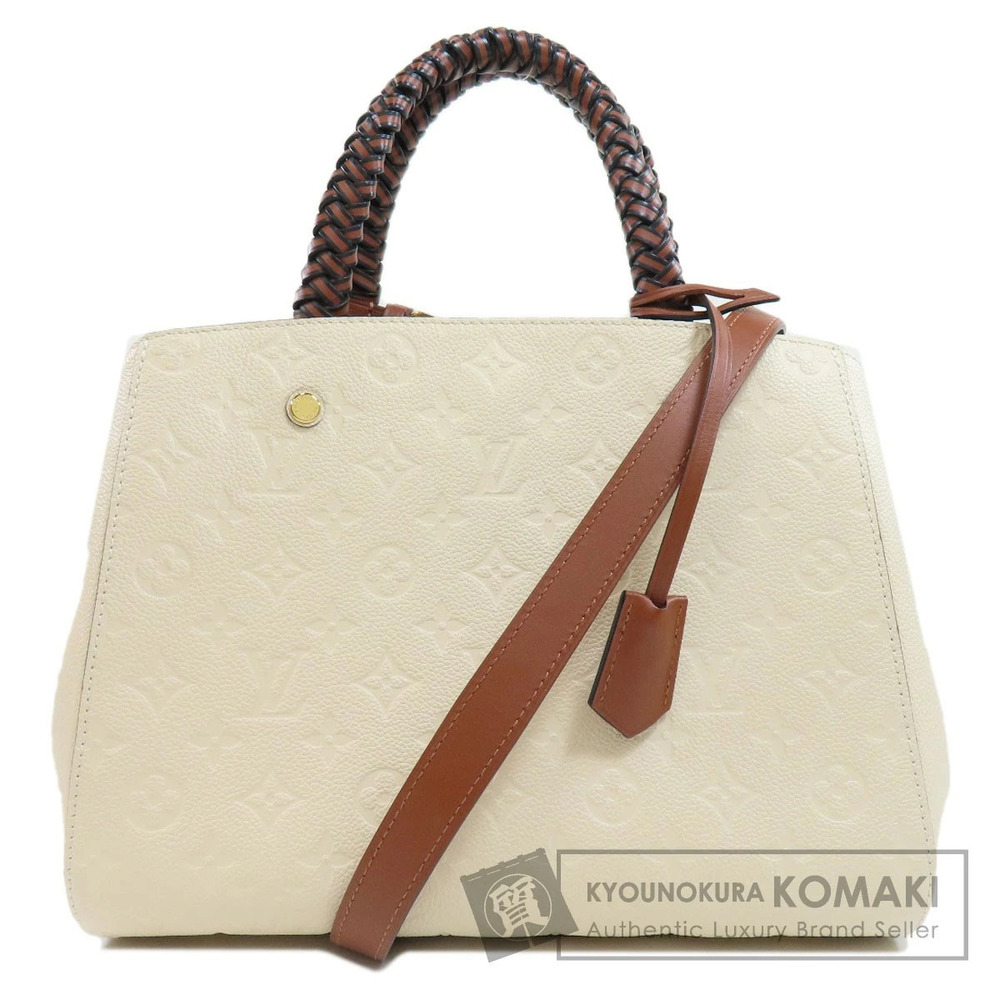 Louis Vuitton Montaigne 2way Handbag Empreinte